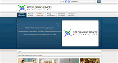 Desktop Screenshot of elitecleaningqatar.com